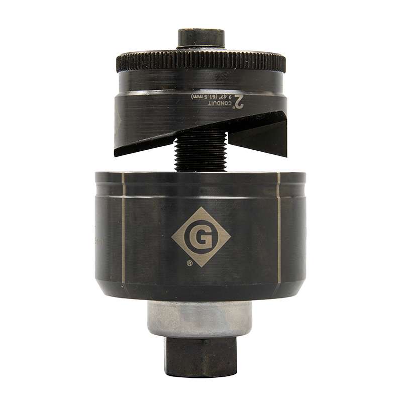 GREENLEE Greenlee K2BB-1-1/4 Slug-Buster Manual Knockout Set (1-1/4 Conduit) Replaces 7211BB-1-1/4