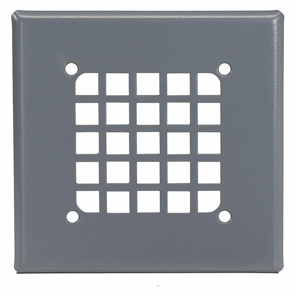 FEDERAL SIGNAL Federal Signal FG Flush Grille Cover (4 in) 447D99