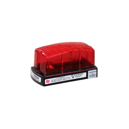 FEDERAL SIGNAL Federal Signal LP1-120R Low Profile Mini Strobe 120 Vac (2.61 H x 5.05 W x 2.33 D) LP1-120R