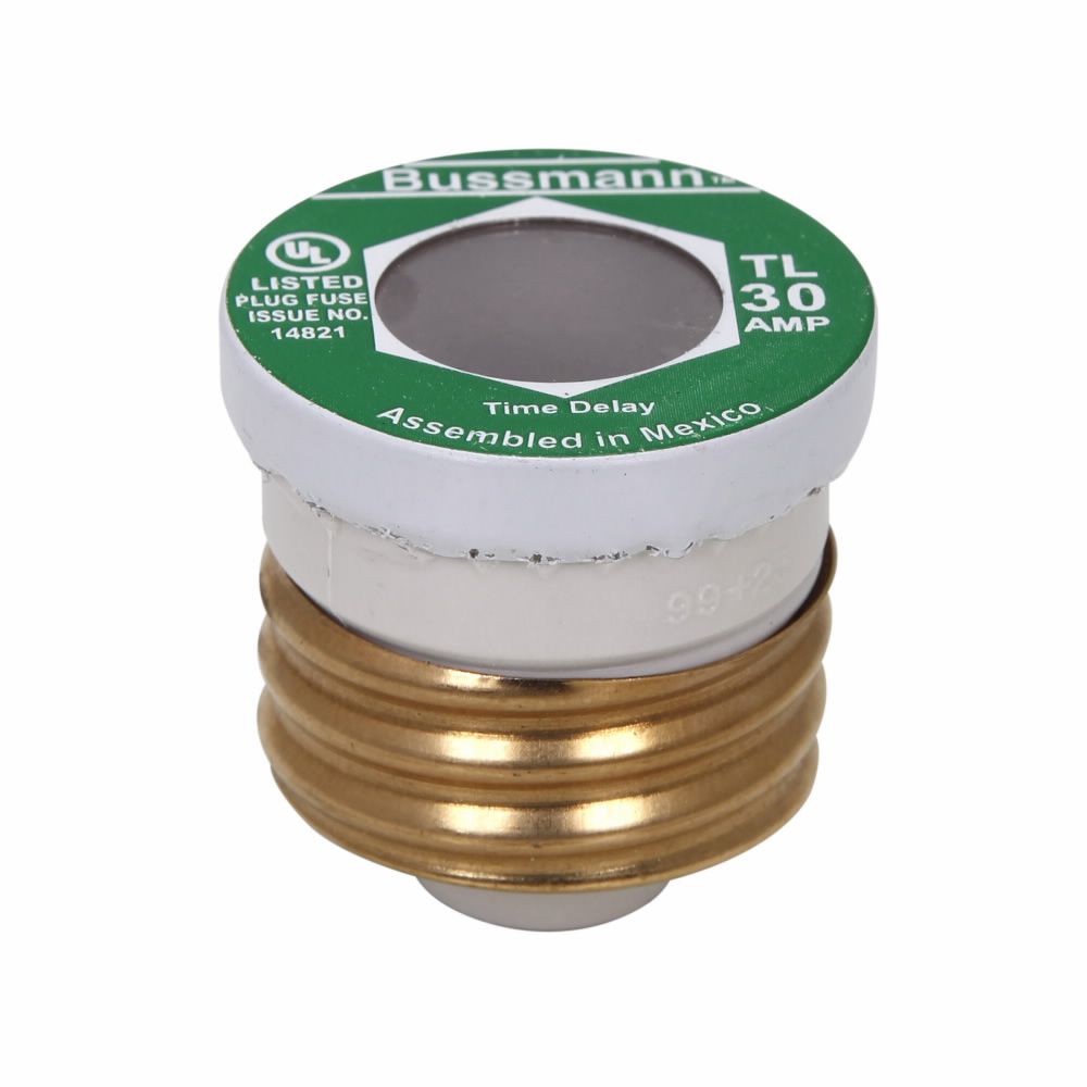 EATON Eaton TL-30 Time Delay Plug Fuse 30 A 125 VAC (Threaded)
