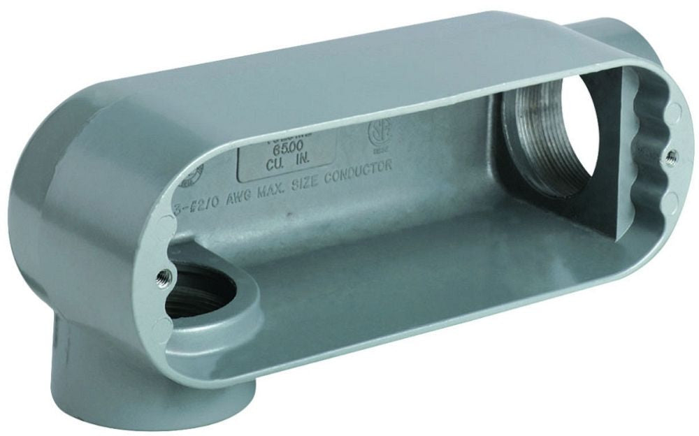 KILLARK Killark OLR-2M 3/4 in LR hub iron O Series conduit body (3/4 in)