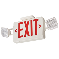 LITHONIA Lithonia ECRGSQM6 ECRG exit combo 90 minute (square heads) ECRGSQM6
