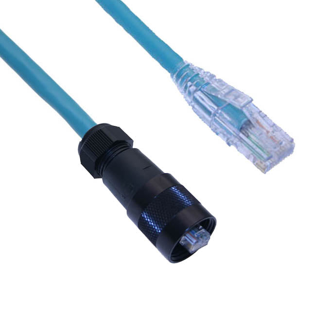 MENCOM Mencom E45V3-8MP-RJ45-2M Ethernet Cordset (2M)