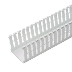 PANDUIT Panduit F2X4WH6 Narrow Slot Wiring Duct No Cover 2 x 4 x 6 ft