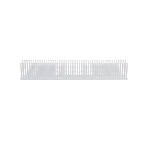 PANDUIT Panduit F2X4WH6 Narrow Slot Wiring Duct No Cover 2 x 4 x 6 ft