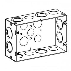 ORBIT Orbit SDB-2 Multigang Deep Switch Box (2-1/2 in Deep, 2-Gang)