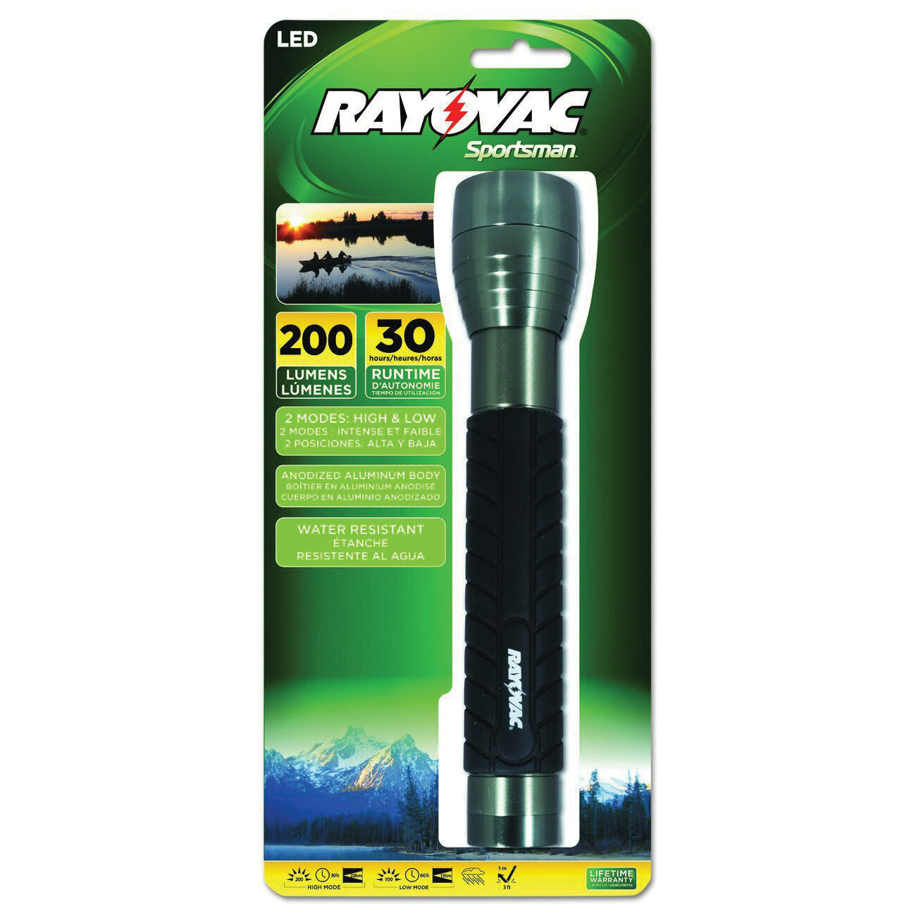 RAYOVAC Rayovac SE4W3C Sportsman Flashlight 4W (3C)
