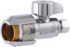 SHARKBITE Sharkbite UR23037 Compression Brass Straight Stop Valve (1/2 in. x 3/8 in.)
