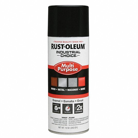 RUST-OLEUM Rust-Oleum 1679830V Industrial Choice 1600 System General Purpose Enamel Aerosol 12 oz Pack 6