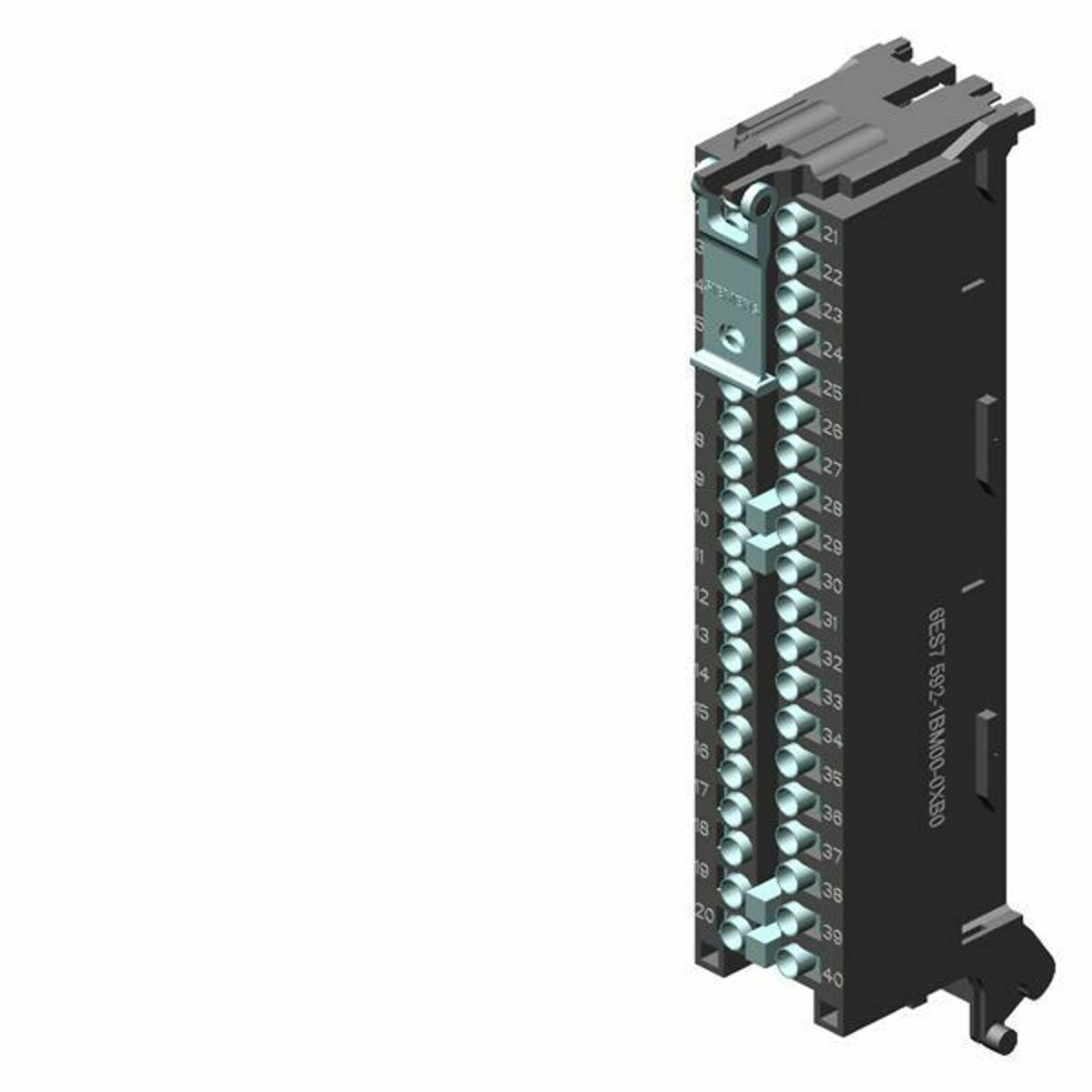 SIEMENS Siemens 6ES75921BM000XB0 Simatic S7-1500 frontconnector push-in 40-pin (35 mm)