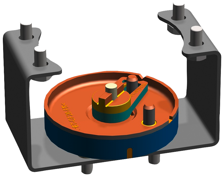 SIEMENS Siemens 6DR4004-8D Mounting Kit for SIPART PS2 VDI/VDE 3845 (Namur)