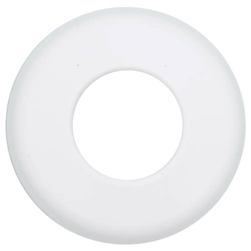 SIOUX CHIEF Sioux Chief 920-4W Trim Tite 1 in Plastic Shallow Escutcheon (1 in) S9204W