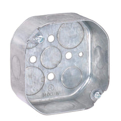SOUTHWIRE Southwire 54151-S Steel Metallic Octagon Box 4 in x 1-1/2 in (1-Pack)