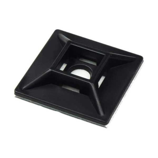 SR COMPONENTS Sr Components WM-ABB Adhesive cable tie mount 1 inches x 1 inches 100-pack