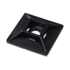 SR COMPONENTS Sr Components WM-ABB Adhesive cable tie mount 1 inches x 1 inches 100-pack