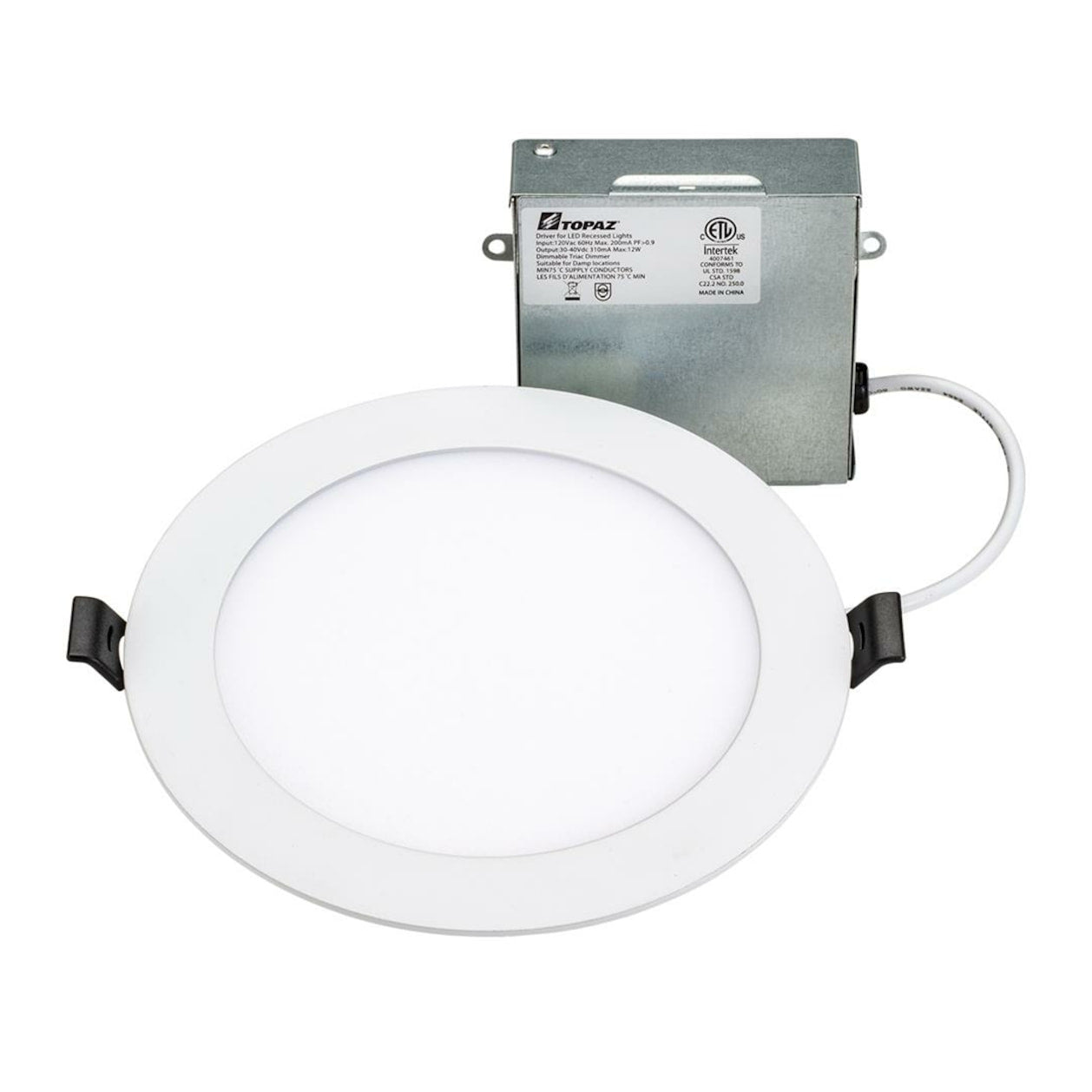 TOPAZ Topaz RDL6-12W-CS LED Canless Slim Fit Downlight 12W (6-inch) 76861