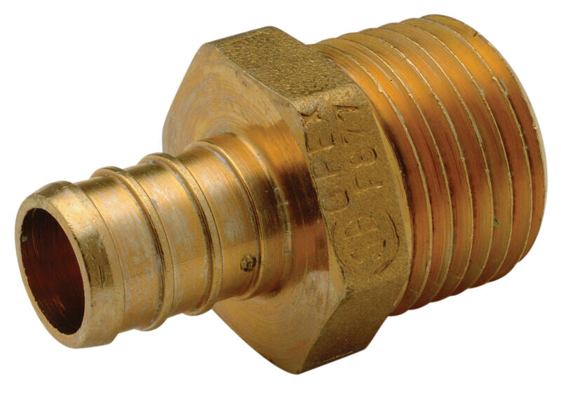 ZURN Zurn QQMC66GX Low Lead Brass XL Adapter (1-1/4 Inch Barb x MPT)