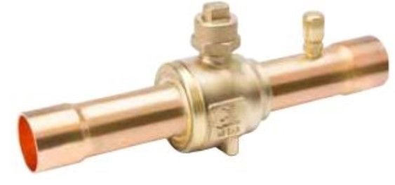 MUELLER INDUSTRIES Mueller Industries AQ17865 Cyclemaster 1-1/8 in. Brass Full Port Sweat Ball Valve
