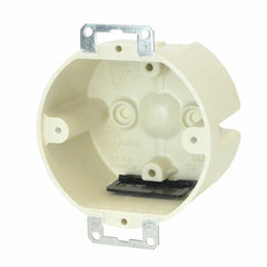 ALLIED MOULDED PRODUCTS Allied Moulded Products 9338-EK 3-1/2 Round Fixture Support Box (3.5 in Dia x 2 in) Replacement 9338-EK