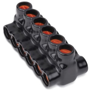 ABB Abb CSB2/0-3 Aluminum Multi-Tap Encapsulated Cable Block Two-Way 3-Outlets CSB 2/0-3