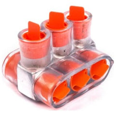 ABB Abb CSB2/0-3 Aluminum Multi-Tap Encapsulated Cable Block Two-Way 3-Outlets CSB 2/0-3