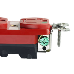 HUBBELL Hubbell HBL8200SGRA Duplex Receptacle 15A 125V (Straight)