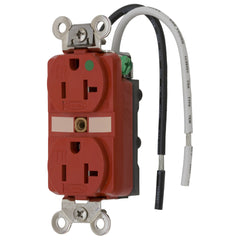 HUBBELL Hubbell HBL8300SGRA Hub Receptacle 20 A 125 VAC (Single Pack)
