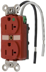 HUBBELL Hubbell HBL8300SGRA Hub Receptacle 20 A 125 VAC (Single Pack)