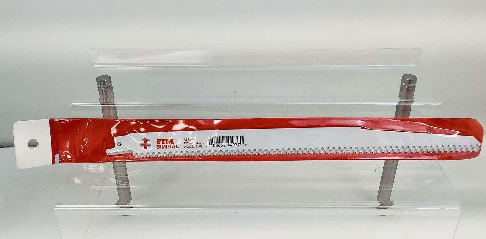ITM Itm RB125W 12 inches x 6T Wood and Nail Saw Blades 5-Pack