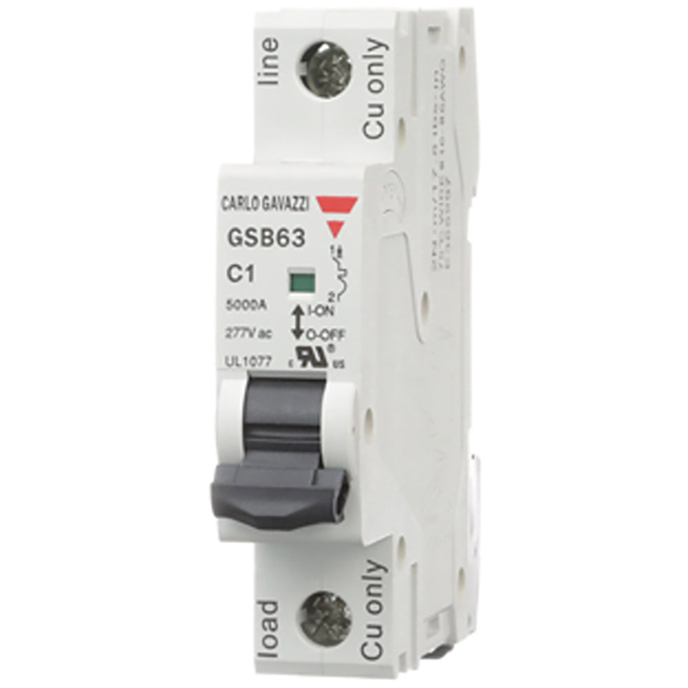 CARLO GAVAZZI Carlo Gavazzi GSB631PC4 Thermal Magnetic Circuit Breaker 4 A (1 Pole)