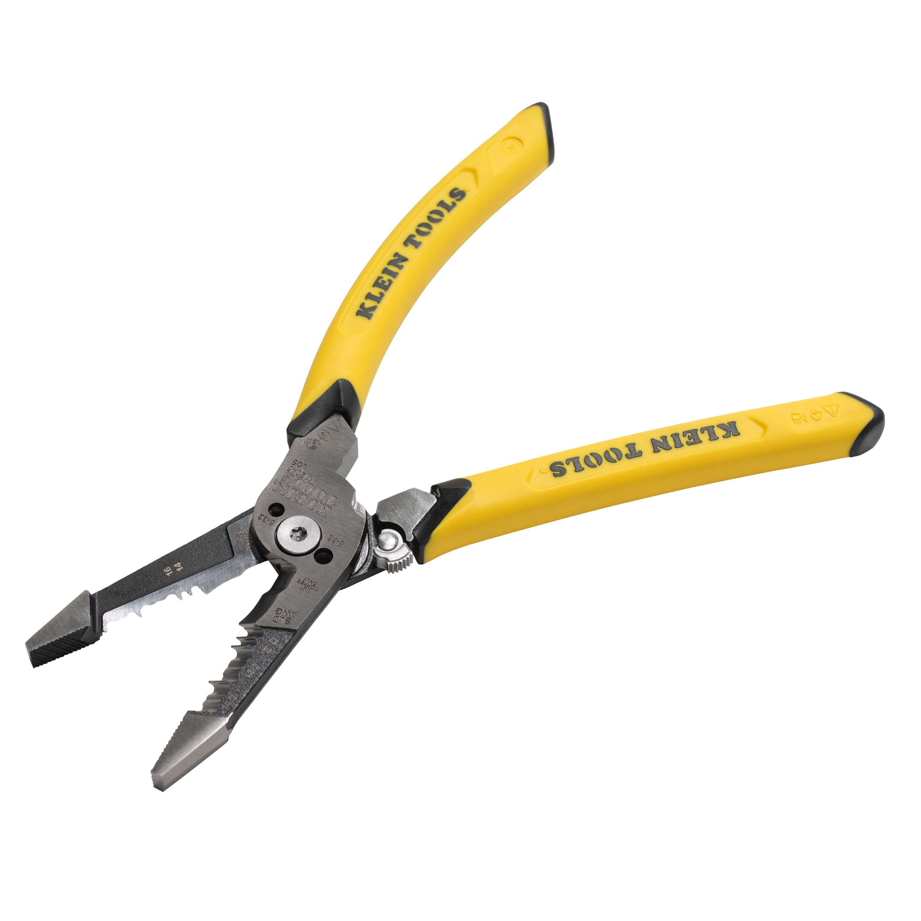 KLEIN TOOLS Klein Tools K12045 Slim-Forged Dual NM Cable Stripper Cutter 8.37 in
