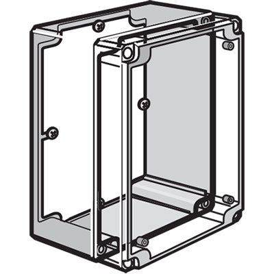 NVENT Nvent Q1PBPCD Hof Pushbutton Enclosure 1PB x 30.5 mm