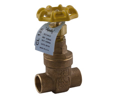 APOLLO VALVES Apollo Valves 30LF-049-01 Class 125 Non-Rising Stem Bronze Gate Valve (2-1/2 inches)