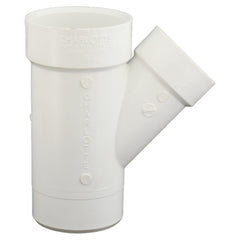 CHARLOTTE PIPE Charlotte Pipe 03636 4 in x 4 in x 3 in Wye (Street) Ftg x Hub x Hub