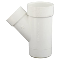 CHARLOTTE PIPE Charlotte Pipe 03636 4 in x 4 in x 3 in Wye (Street) Ftg x Hub x Hub
