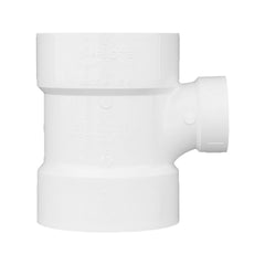 CHARLOTTE PIPE Charlotte Pipe 03474 Sanitary Tee Reducing (4 in x 4 in x 1-1/2 in) Hub x Hub x Hub