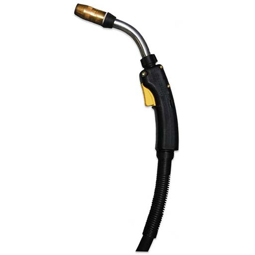 BERNARD Bernard Q3015AE8CMC BTB .035 in Air Cooled MIG Gun 300 Amp (15 ft Cable, 45 degree Neck)