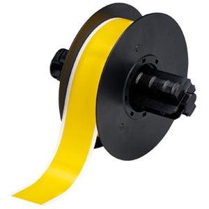 BRADY Brady 142035 B30 Series Low-Shrink Vinyl Labels (1.125 in x 100 ft Roll) B30C-1125-595-YL