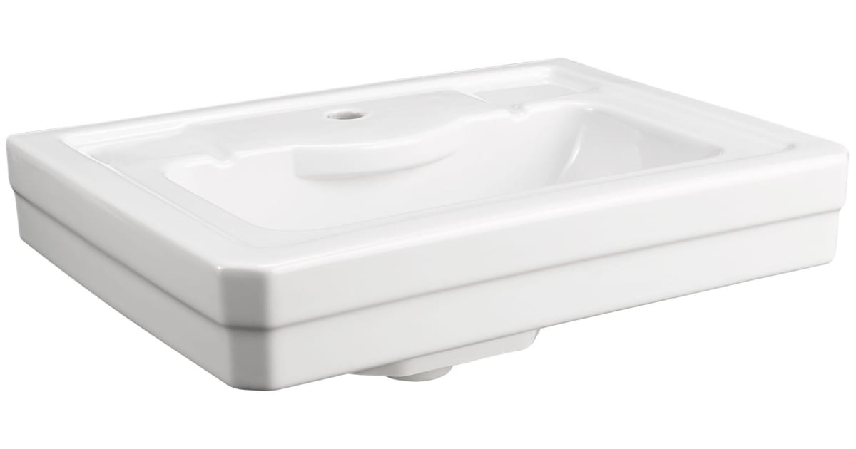 DXV Dxv D20030001.415 Fitzgerald 24 In Sink Top (Pedestal)