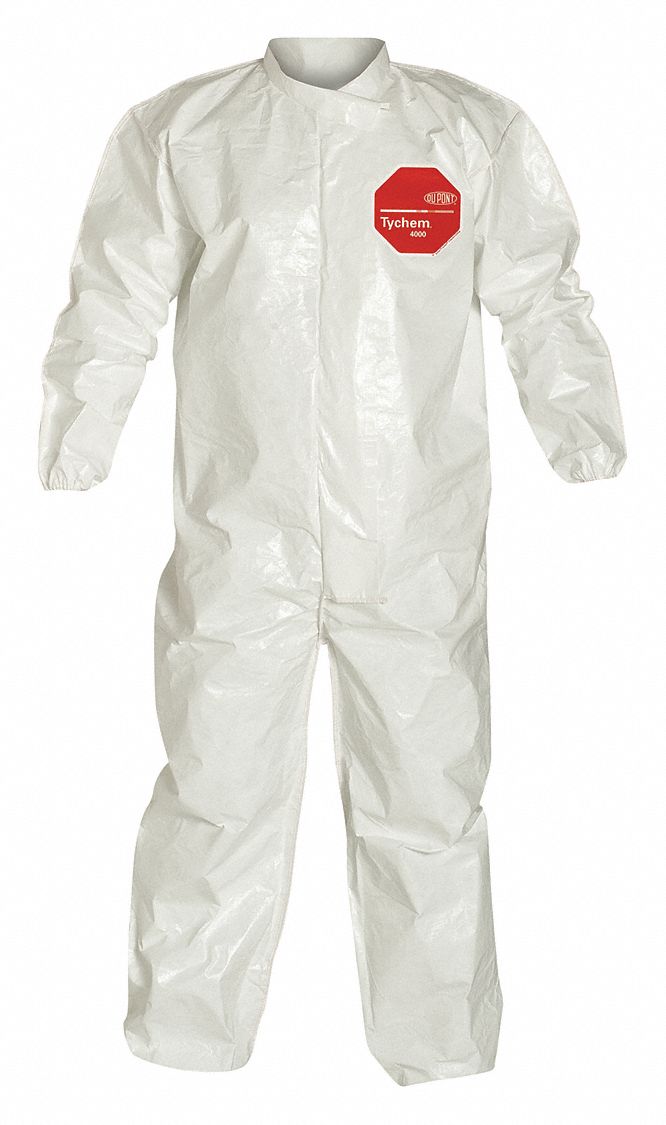DUPONT Dupont SL125BWH2X001200 Tychem 4000 Coverall (2X-Large)
