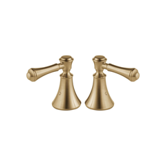 DELTA FAUCET Delta Faucet H697CZ Cassidy Metal Lever Handle Set Roman Tub (Pair) DH697CZ