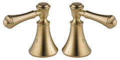 DELTA FAUCET Delta Faucet H697CZ Cassidy Metal Lever Handle Set Roman Tub (Pair) DH697CZ