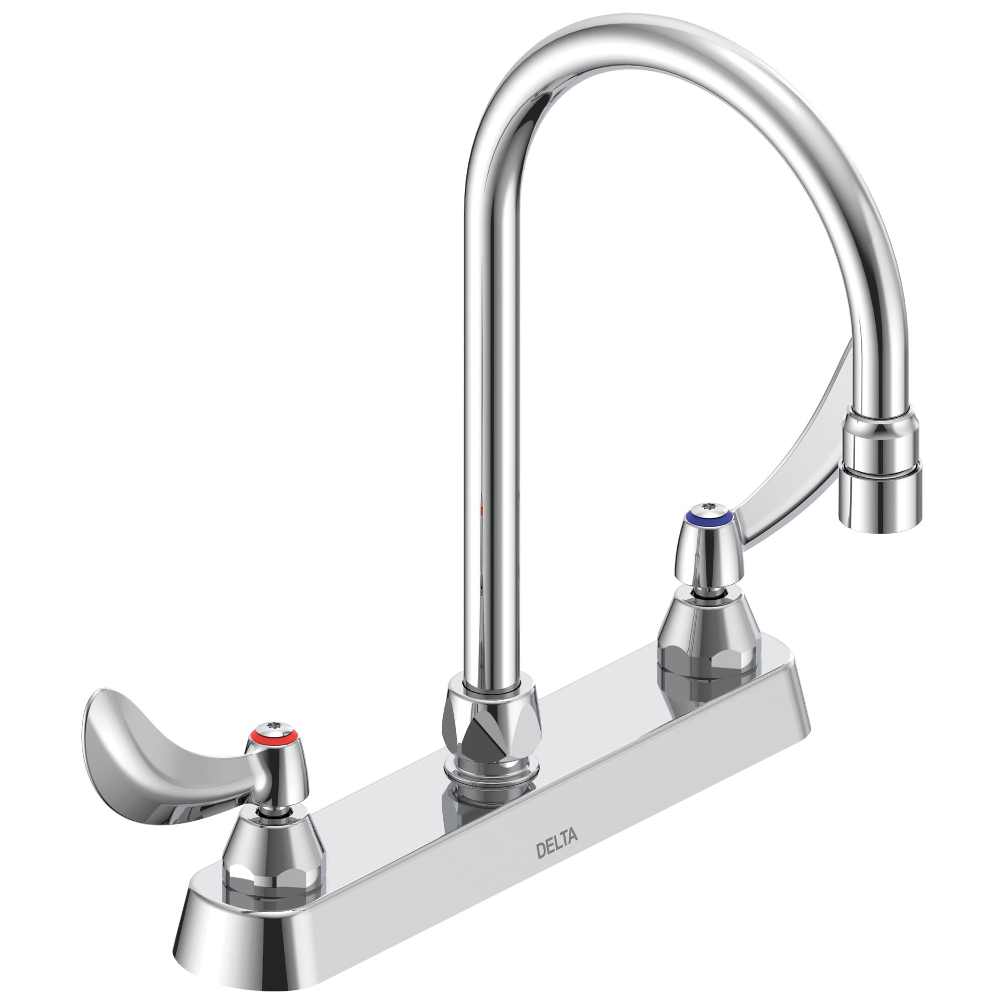 DELTA FAUCET Delta Faucet 26C3934-LS Sink Faucet Deck Dual-Handle (8 in)