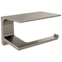 DELTA FAUCET Delta Faucet 79956-SS Pivotal Wall Mount Toilet Tissue Holder (Shelf 6-15/16 x 3-15/16 in.)