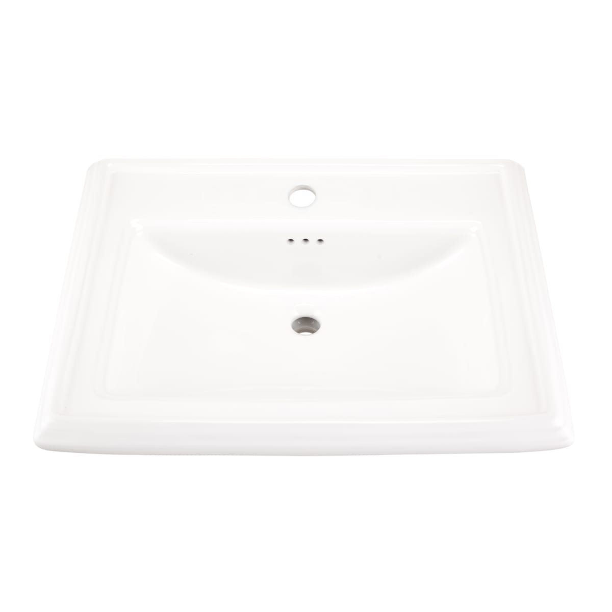 GERBER Gerber G0012582 Logan Square Standard Pedestal Lav 27-3/8 x 21-1/4 Single Hole