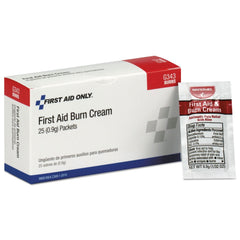 FIRST AID ONLY First Aid Only G343 Burn Cream 0.9 g (25/Box) 111113938