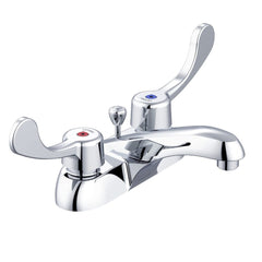 GERBER Gerber GC044551 Commercial Two-Handle Centerset Lavatory Faucet (4 inches Centers) Pop-Up Drain