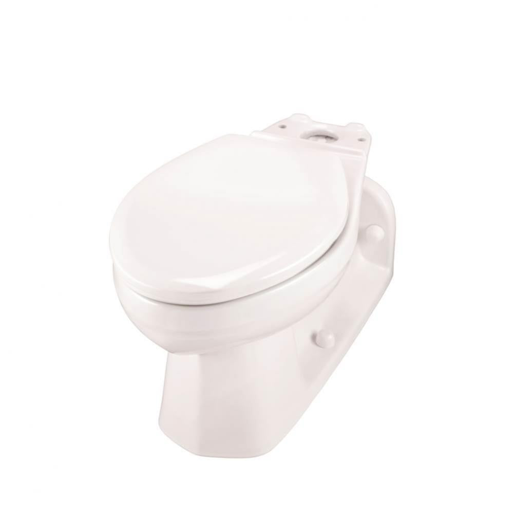 GERBER Gerber G0021374 Ultra Flush 1.6 gpf 4 1/4 inches Vertical Rough-In Two-Piece Back Outlet Elongated Toilet (GUF21374)