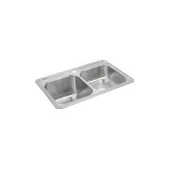ELKAY Elkay STCR3322L1 Celebrity stainless steel drop-in double bowl 33 x 22 x 10-1/4 (STCR3322L1)