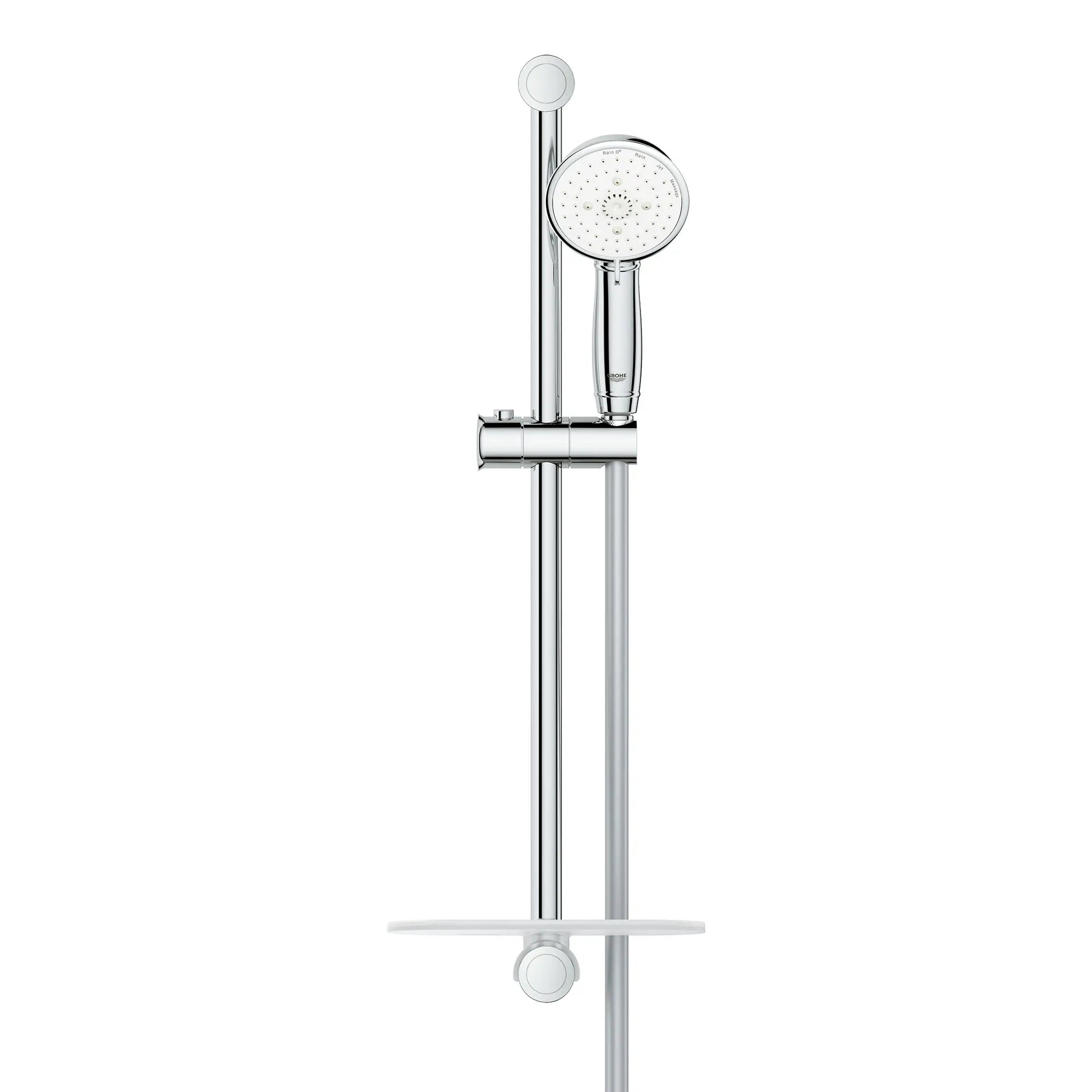 GROHE Grohe 27609001 Tempesta Shower Rail Set 2.5 gpm (600 mm rail)